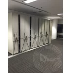 A row of lockers