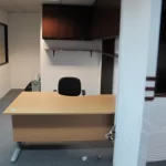 Cables installed in a new office setting